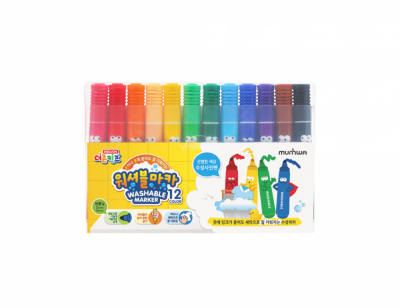 더존 키즈 워셔블마카 12색 세트