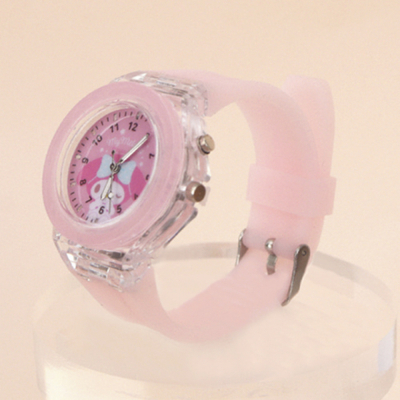 마이멜로디 LED 바늘시계