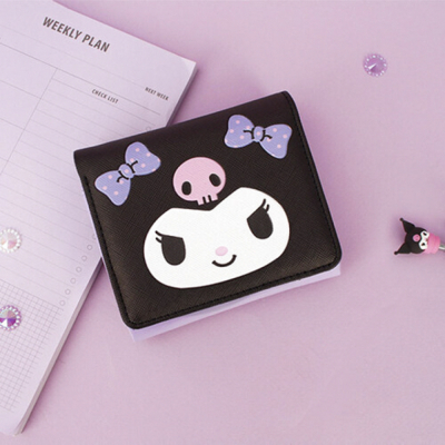 쿠로미 심플 반지갑