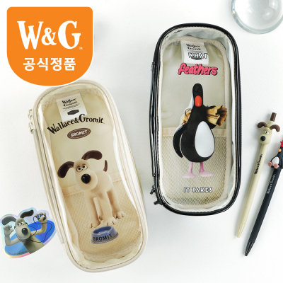 월레스와 그로밋 투명 파우치케이스