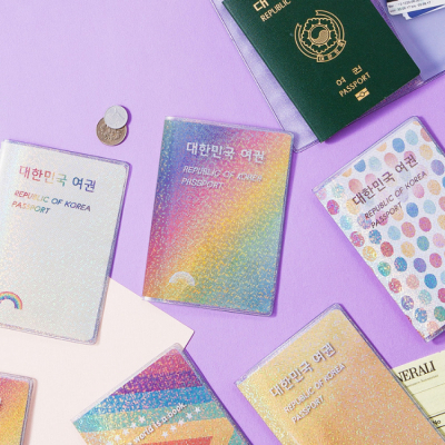 레인보우 패스포트 커버