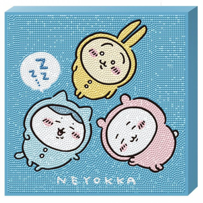 치이카와 캔버스 보석십자수 - 먼작귀 댕굴댕굴 꿀잠