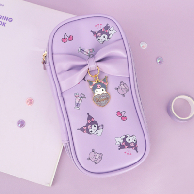 쿠로미 리본 포인트 파우치