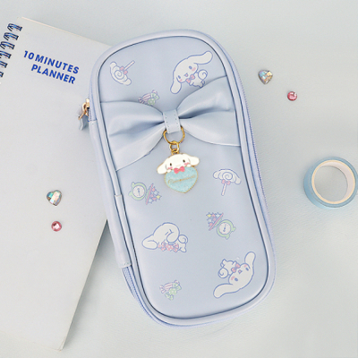 시나모롤 리본 포인트 파우치