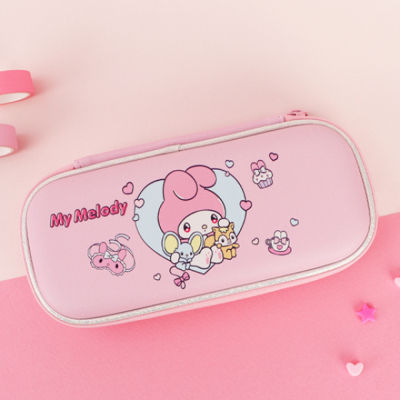 마이멜로디 와이드 2단 EVA 파우치