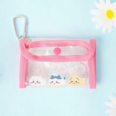 치이카와 피크닉 투명 키링 파우치