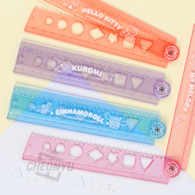 산리오 모양겹자 30cm