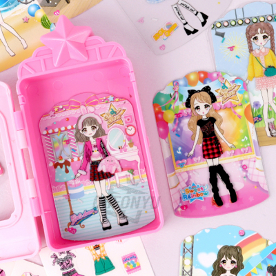 걸홀릭 씰 입체코디스티커