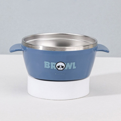 브롤스타즈 컬러 식기세척기용 스텐 대접_애쉬블루