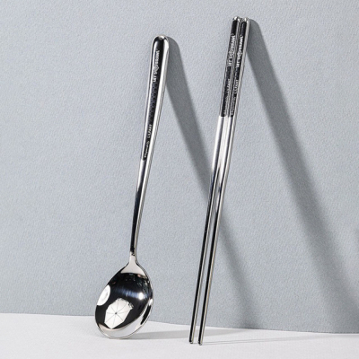 브롤스타즈 슈퍼라이트 진공 스텐 수저 세트