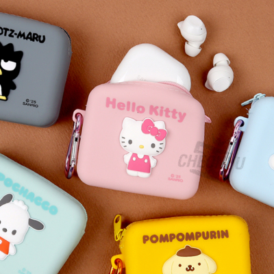 산리오 미니 실리콘 파우치