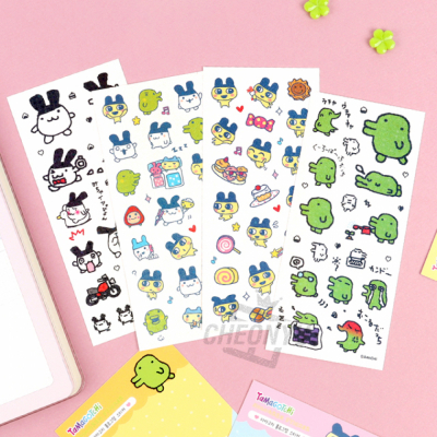 다마고치 홀로그램 스티커