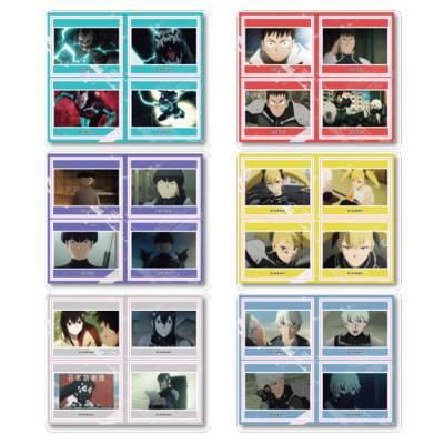 괴수 8호 장면 리무버블 스티커 24P 세트